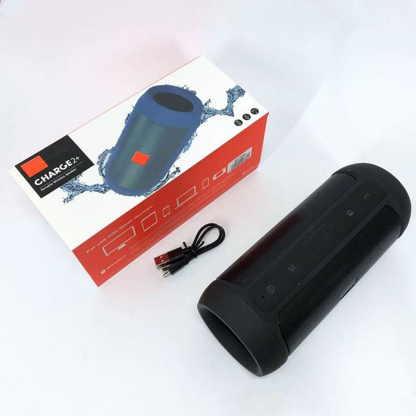 Колонка JBL CHARGE2 + J2 (аналог) Колір: чорний 6603 фото