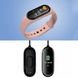 Смарт браслет M5 Smart Bracelet Фітнес трекер Watch Bluetooth. Колір рожевий 12046 фото 8