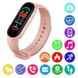 Смарт браслет M5 Smart Bracelet Фітнес трекер Watch Bluetooth. Колір рожевий 12046 фото 11