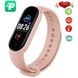 Смарт браслет M5 Smart Bracelet Фітнес трекер Watch Bluetooth. Колір рожевий 12046 фото 3