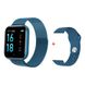 Smart Watch T80S, два браслети, температура тіла, тиск, оксиметр. Колір: синій 109217 фото 3