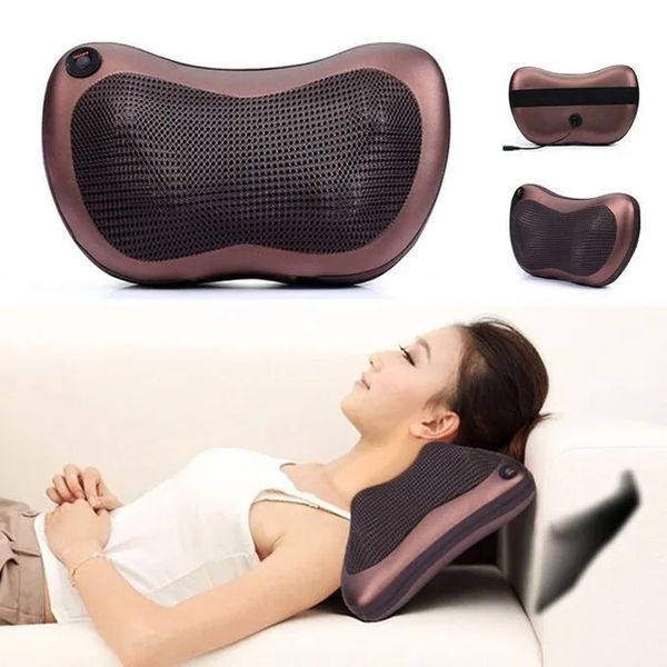 Масажна подушка Car and Home Massage Pillow, масажер для шиї автомобільний 3325 фото