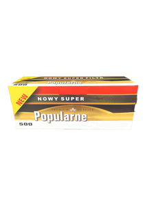 Гільзи "Popularne" 500 штук фото
