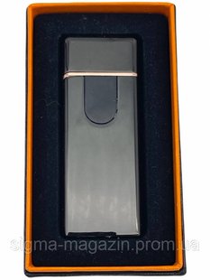 Запальничка USB спіраль чорна 41970 2046919666 фото